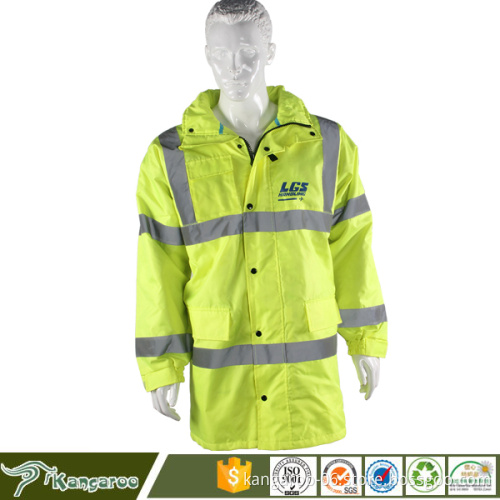 High Visibility Blue Safety Security Reflective Strip Jacket